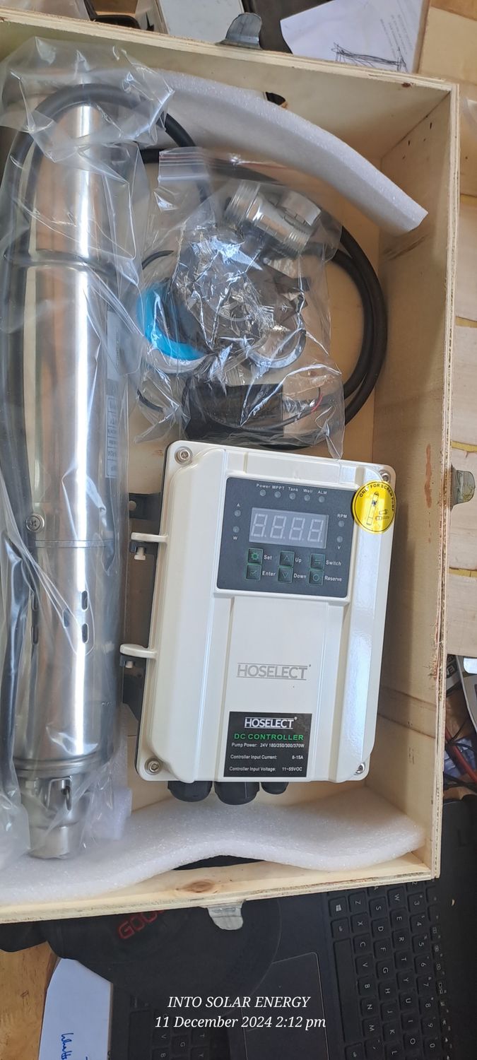Hoselect solar pump 65m