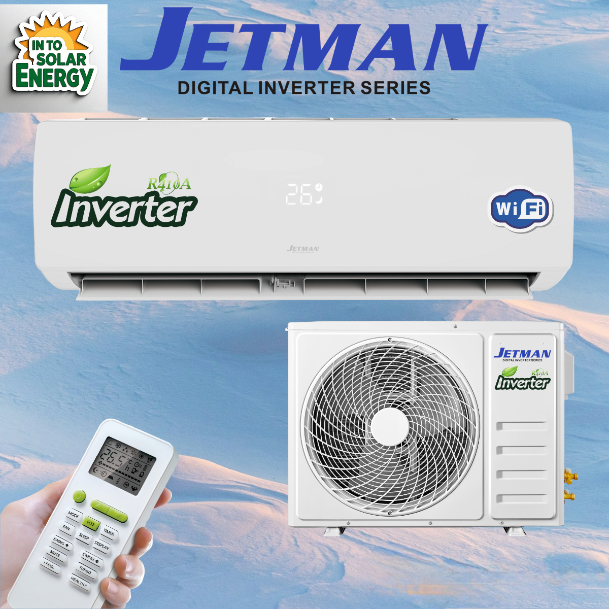 Jetman: Digital Inverter Split Aircon 18 000 BTU