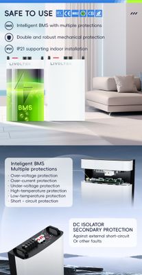 Livoltek 5.1kwh Lithium Battery 48v