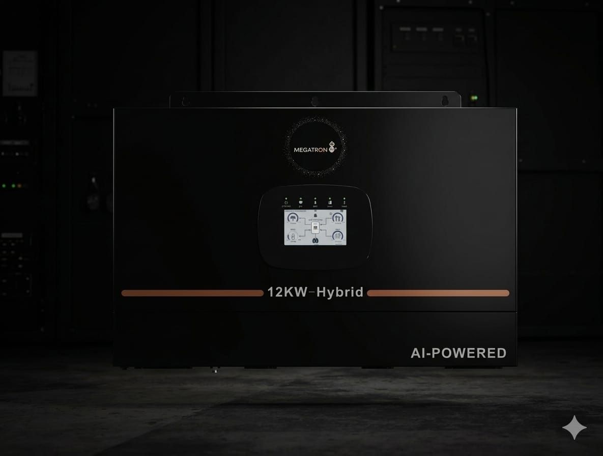 12kW Megatron AI Hybrid Inverter Single Phase