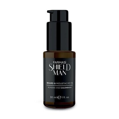 Beard &amp; Mustache Oil, Shield Man Amino Acid ,30 ml
