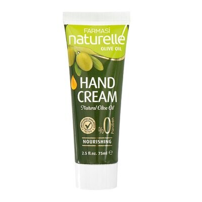 Hand Cream, Natural Olive Oil, 75 ml
