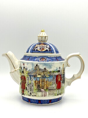 Teekanne "Thameside" - Sammlerstück von Sadler