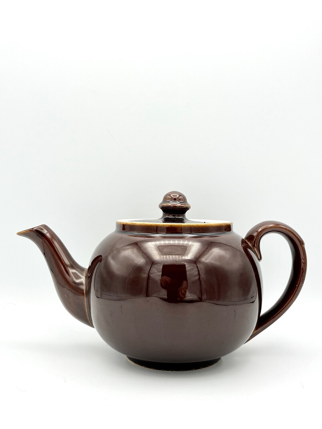 Vintage-Villeroy und Boch Luxembourg braune Teekanne