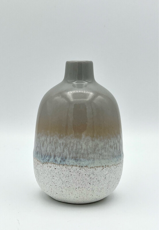 Kleine Vase - Grau