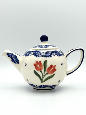 Handgefertigte Teekanne "Delft"