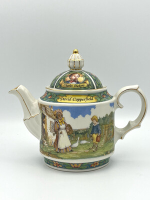 Teekanne "David Copperfield" - Sammlerstück von Sadler