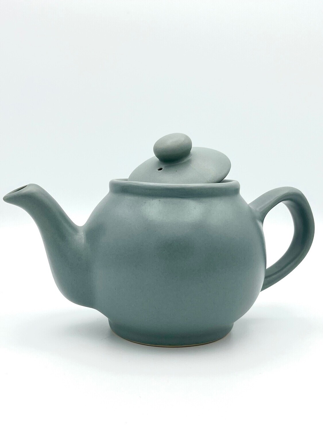 Teekanne in Grau