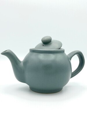 Teekanne in Grau