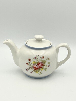 Kleine Teekanne mit floralem Dekor von Cath Kidson - Second Hand