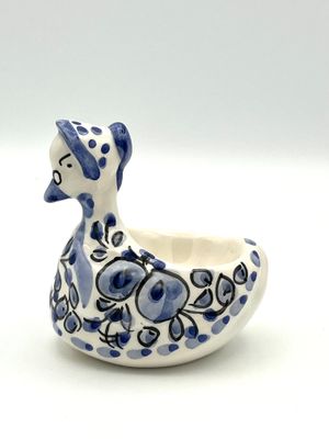 Handbemalter Eierbecher &quot;Granny&quot; - Vintage