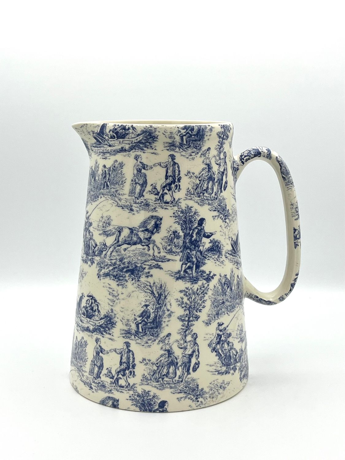 Großer Krug "Blue Toile" von Heron Cross Pottery - Second Hand