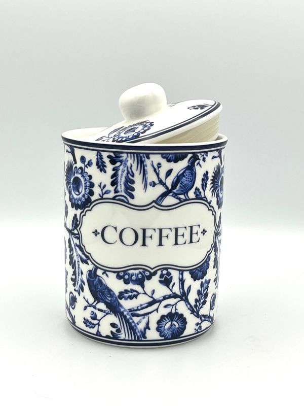 Keramikdose zum Aufbewahren von Kaffee - Second Hand