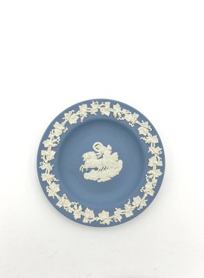 Jasperware: Teller &quot;White on Blue&quot;
