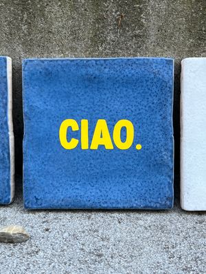Deko-Fliese &quot;CIAO&quot;