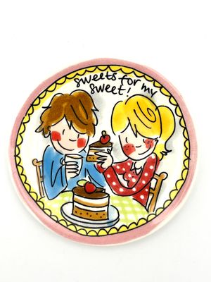 Petit Four Teller &quot;Sweet for my teeth&quot; von Blond Amsterdam - 2nd Hand
