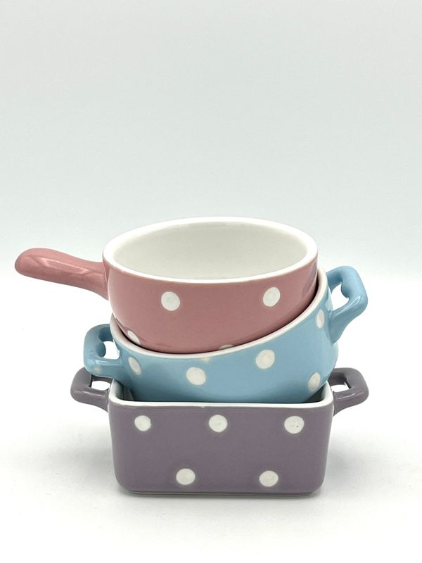 3 Mini-Auflaufformchen im Set - Second Hand