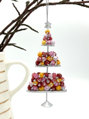 Anhänger "Weihnachtsbaum-Etagere" von Gisela Graham - Second Hand