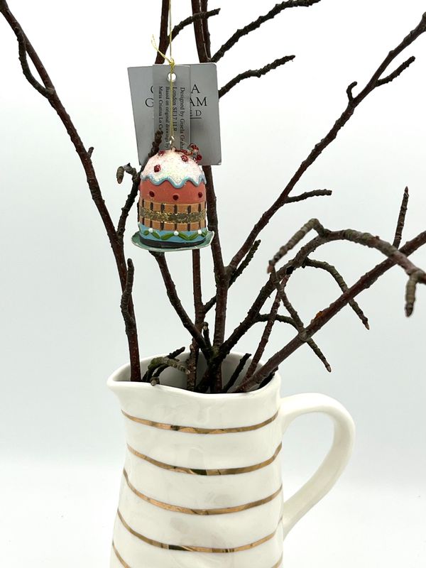 1 Anhänger 1 Anhänger "Christmas Cake" aus einer limitierten Kollektion von Gisela Graham - Second Hand
