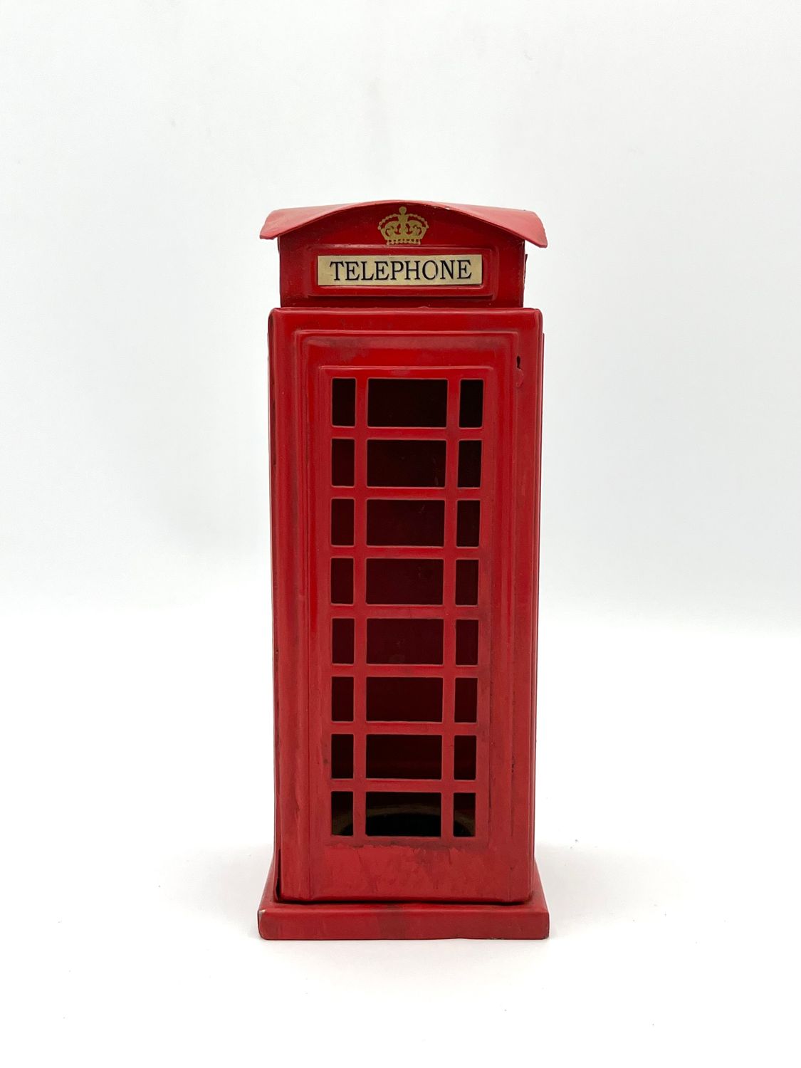 &quot;London-Flair zum Sparen – Spardose im Design der ikonischen roten Telefonzelle&quot;
