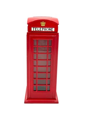 Spardose &quot;rote Telefonzelle&quot;