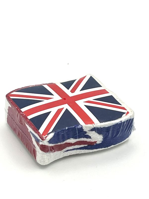 Souvenirartikel: Zauberhandtuch mit britischer Flagge Souvenirartikel: Zauberhandtuch mit britischer Flagge