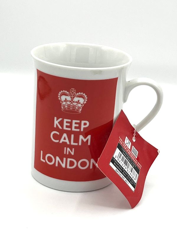 Porzellantasse Porzellantasse "Keep calm in London"