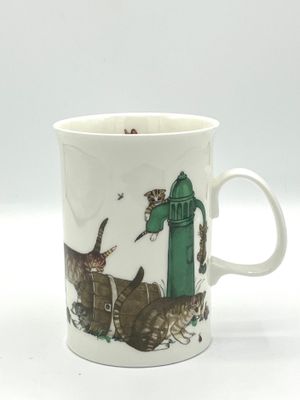 Becher aus der Serie &quot;Alley Cats&quot; von der Illustratorin Cherry Denman