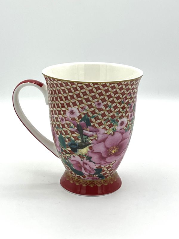 Becher mit Fuß Becher mit Fuß "Silk Road" Rot 300 ml