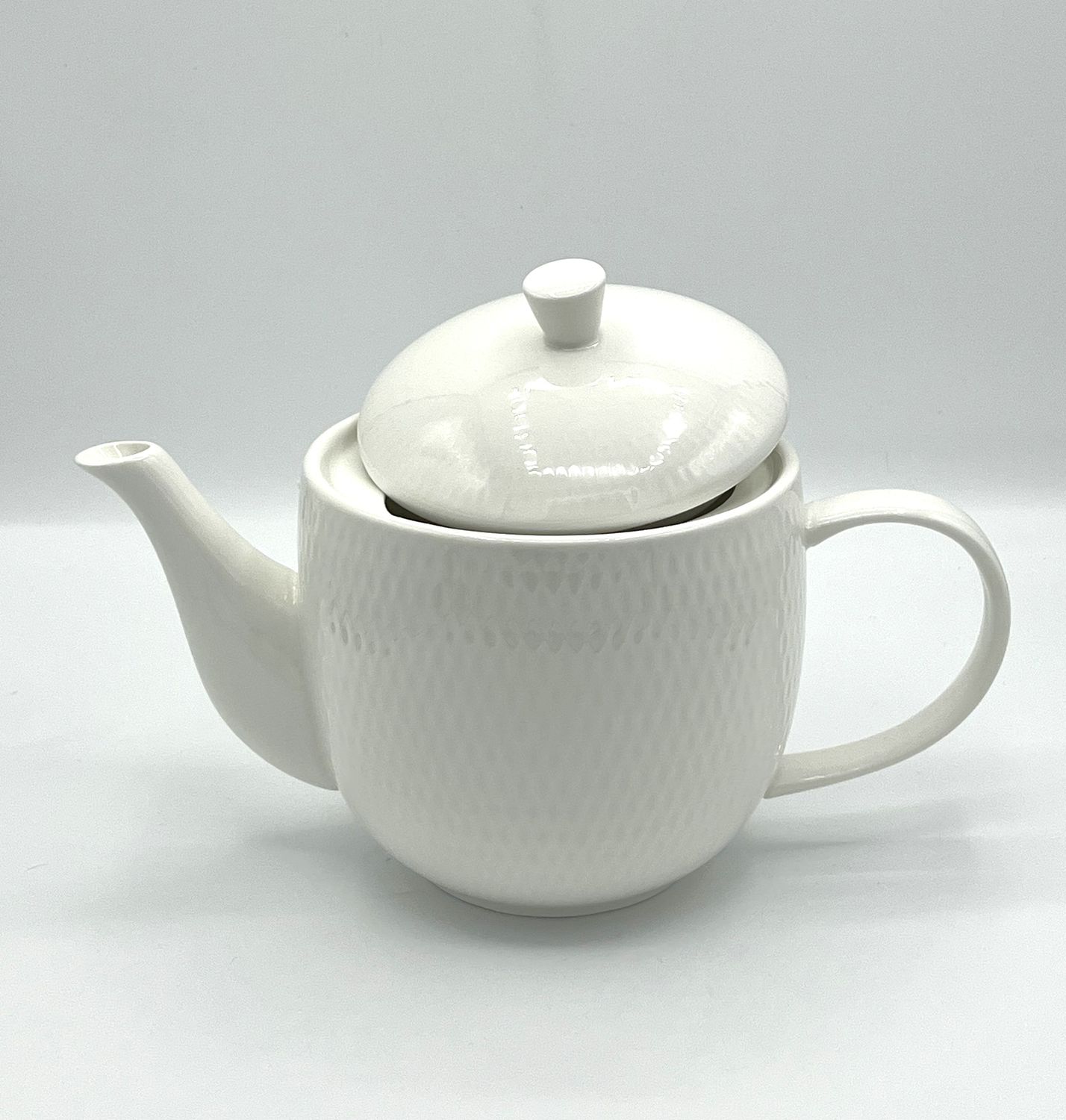 Teekanne &quot;Diamonds &quot; in Weiß - 800 ml