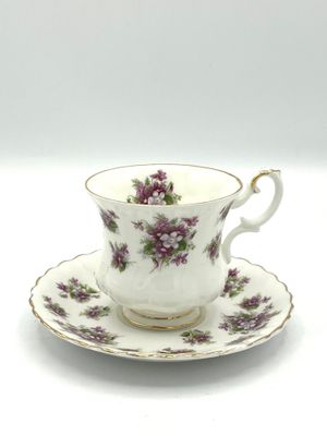 Zweiteiliges Gedeck &quot;Sweet Violets&quot;