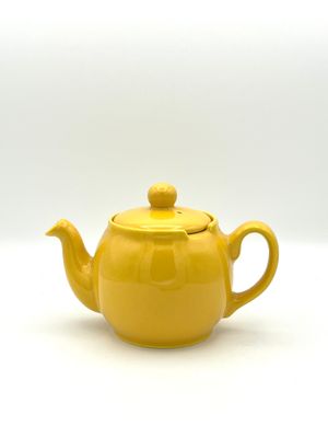 Bauchige Teekanne in Gelb Bauchige Teekanne in Gelb