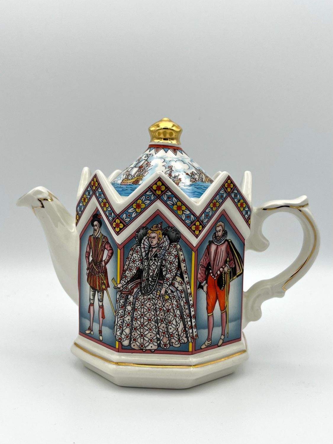 Vintage-Teekanne &quot;Queen Elisabeth I&quot;