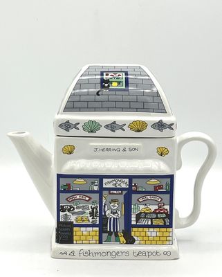Sammlerstück: Teekanne &quot;Fishmongers Teapot&quot;