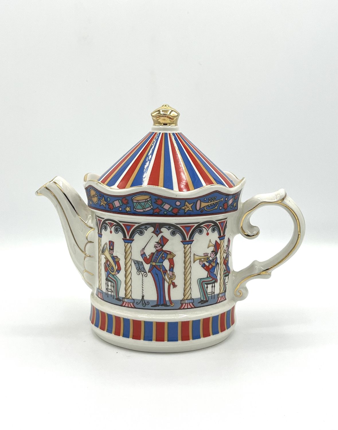 Vintage-Teekanne &quot;Edwardian Entertainment Band Stand&quot;