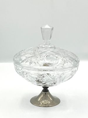 Kristallglas-Bonbonniere