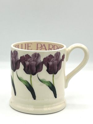 1/2 Pint Becher Blue Parrot