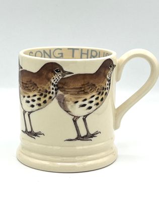1/2 Pint Becher Song Thrush