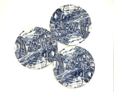 Kuchenteller 3er Set &quot;The Post House&quot;