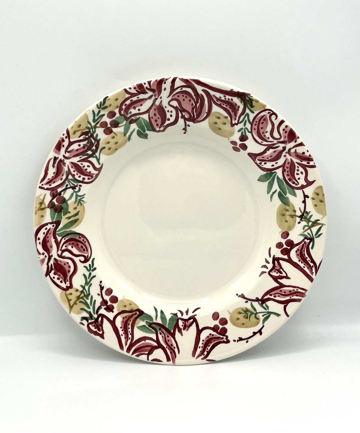 Großer Teller mit Weihnachtsmotiven (26,7 cm) Großer Teller mit Weihnachtsmotiven (26,7 cm)