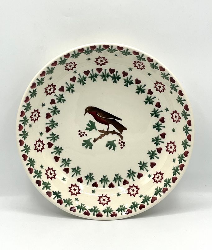 Großer, tiefer Teller mit Weihnachtsmotiven (24 cm) Großer, tiefer Teller mit Weihnachtsmotiven (24 cm)