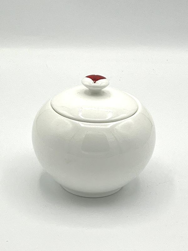 Zuckerdose mit Herz Zuckerdose mit Herz