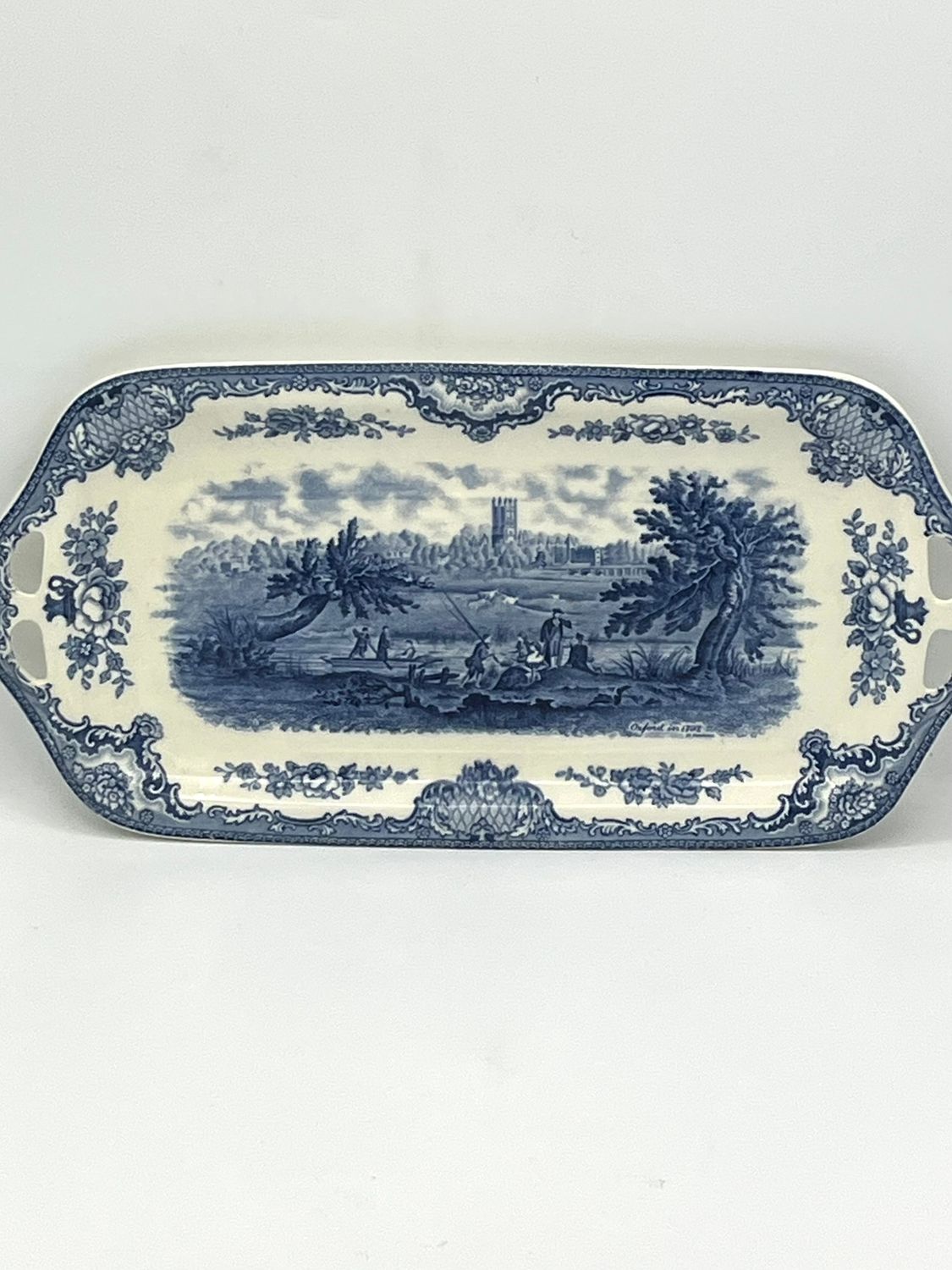 Flache Platte &quot;Old Britain Castles&quot;, Motiv &quot;Oxford&quot;