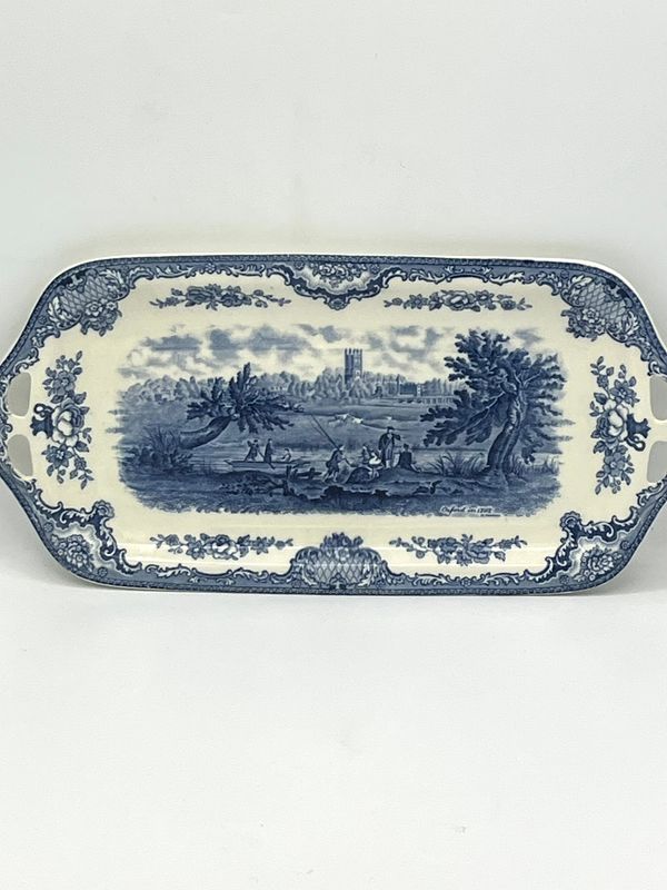 Flache Platte Flache Platte "Old Britain Castles", Motiv "Oxford"