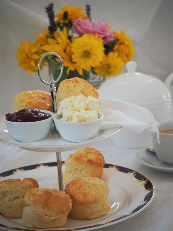 Teekannen &amp; Servieren