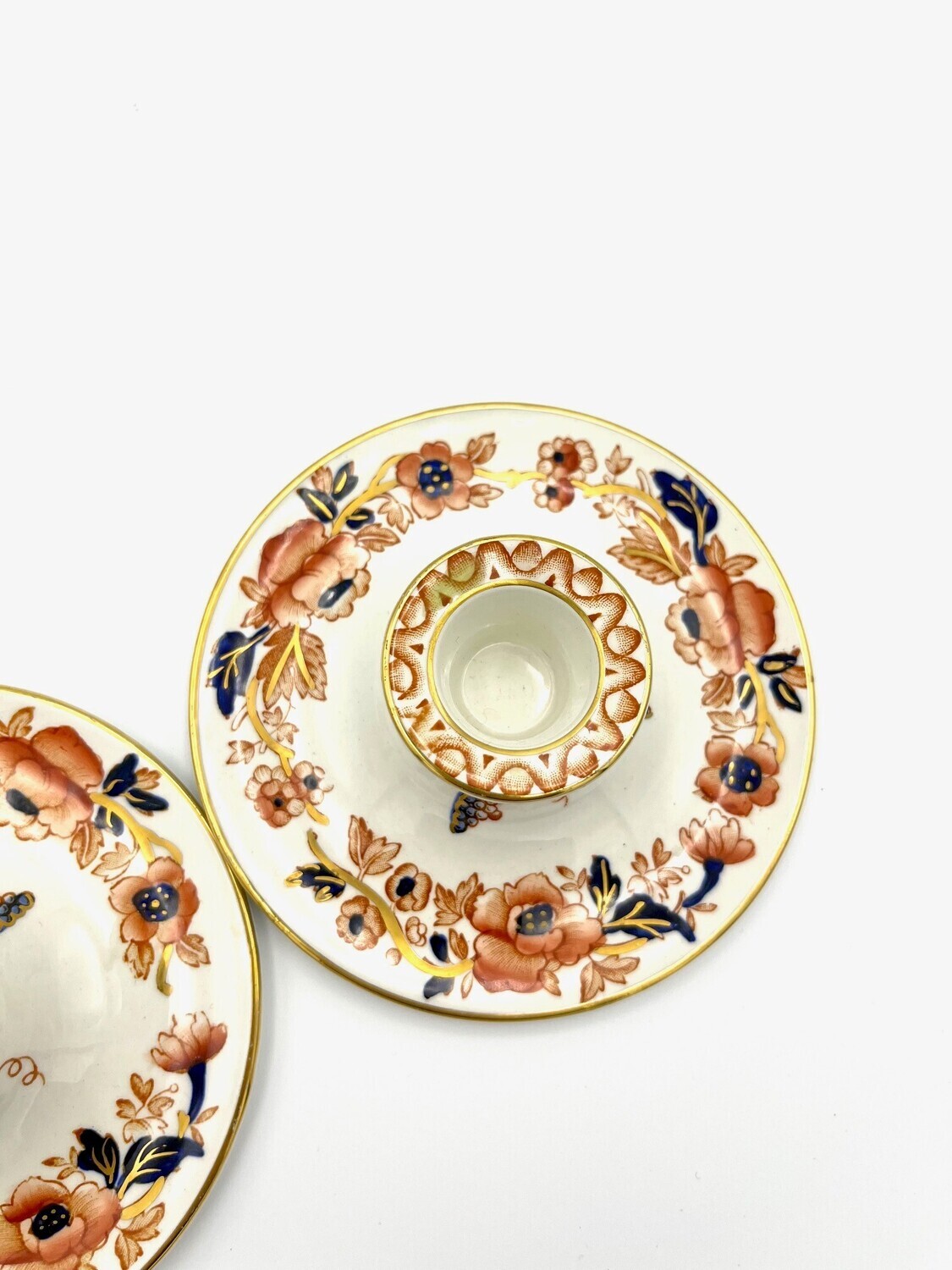 Vintage-Kerzenständer "Old Derby", 2er Set