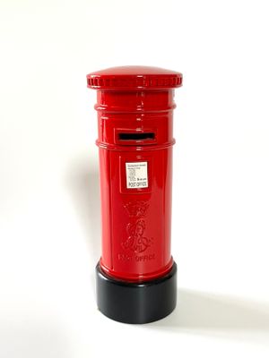 Spardose "Britischer Briefkasten" aus Metall Spardose "Britischer Briefkasten" aus Metall