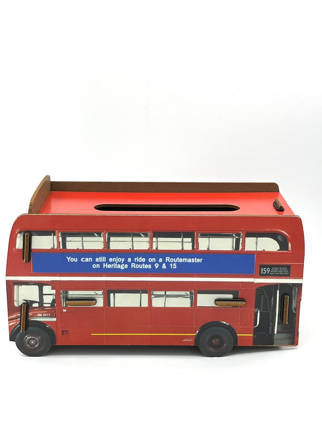 Ikonischer London Bus -  für Regal, Sideboard oder Büro