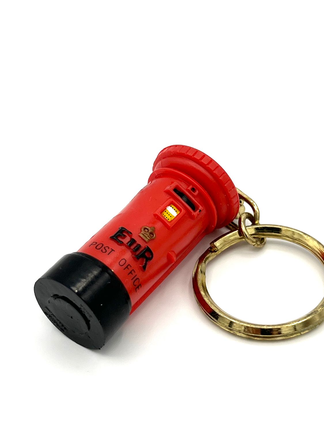Schlüsselanhänger in Form eines britischen Briefkastens