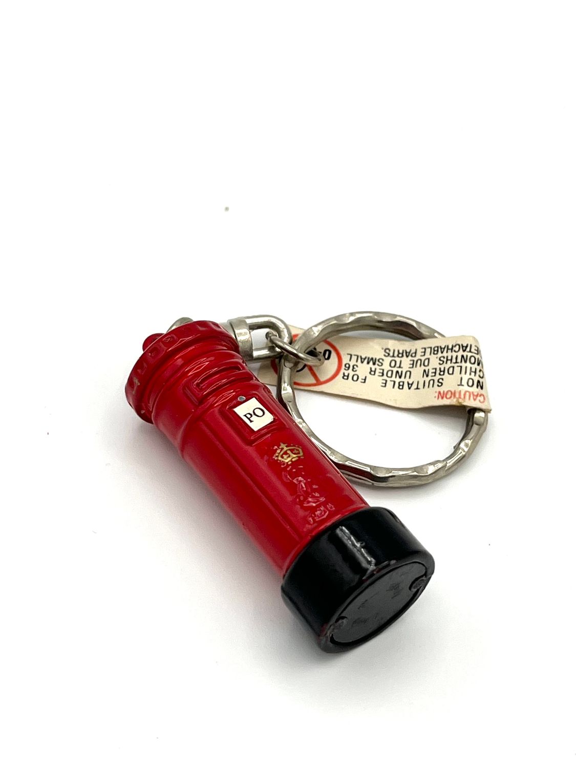 Schlüsselanhänger in Form eines britischen Briefkastens